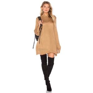 Show Me Your Mumu Tan Camel Festival Sweater S